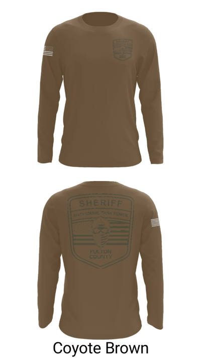 Fulton County Anti-Crime Task Force 27594594 Long Sleeve Performance Shirt - 6