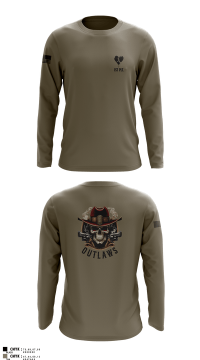 Outlaw Platoon 57260663 Long Sleeve Performance Shirt 2