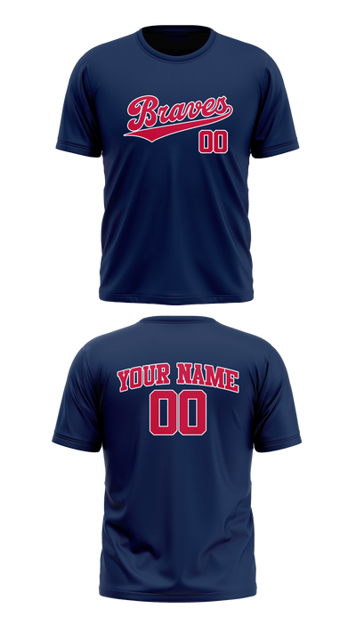 IWV Youth Baseball 93154147 Short Sleeve Performance Shirt - 24