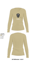 Morristown Police Department 25451199 Women's Long Sleeve V-neck Shirt - 78