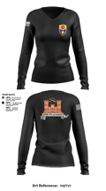 649 ENG CO649 ENG CO 61246639 Women's Long Sleeve V-neck Shirt - 3
