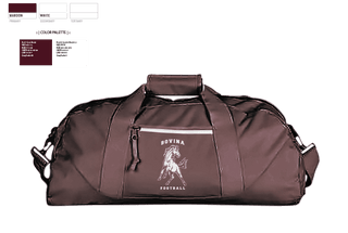 Duffle Bag, Bovina High School Football, Football, Teamtime, Team time, sublimation, custom sports apparel, team uniforms, spirit wear, spiritwear, sports uniforms, custom shirts, team store, custom team store, fundraiser sports, apparel fundraiser
