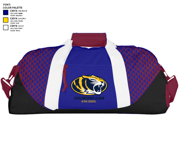 Duffle Bag, Inderkum High School Softball, Softball, Teamtime, Team time, sublimation, custom sports apparel, team uniforms, spirit wear, spiritwear, sports uniforms, custom shirts, team store, custom team store, fundraiser sports, apparel fundraiser