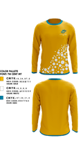 College of Mount Saint Vincent Golf 81896677 Long Sleeve Performance Shirt - 1