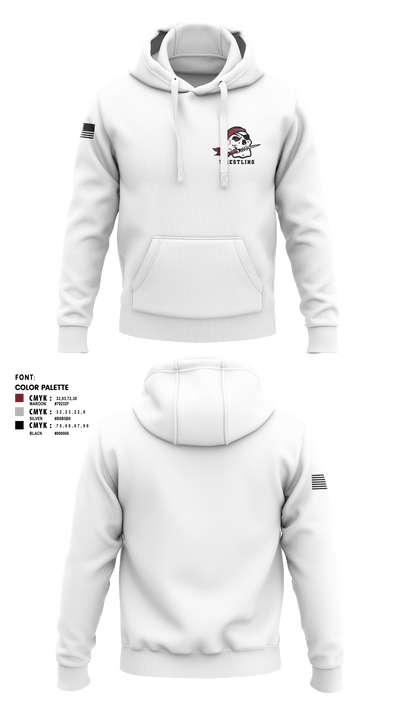 Braden River High School Wrestling 19591085 Hoodie - 6 (1)