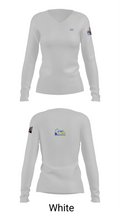 Co-TEAM LLC 8173737 Women's Long Sleeve V-neck Shirt -1 16