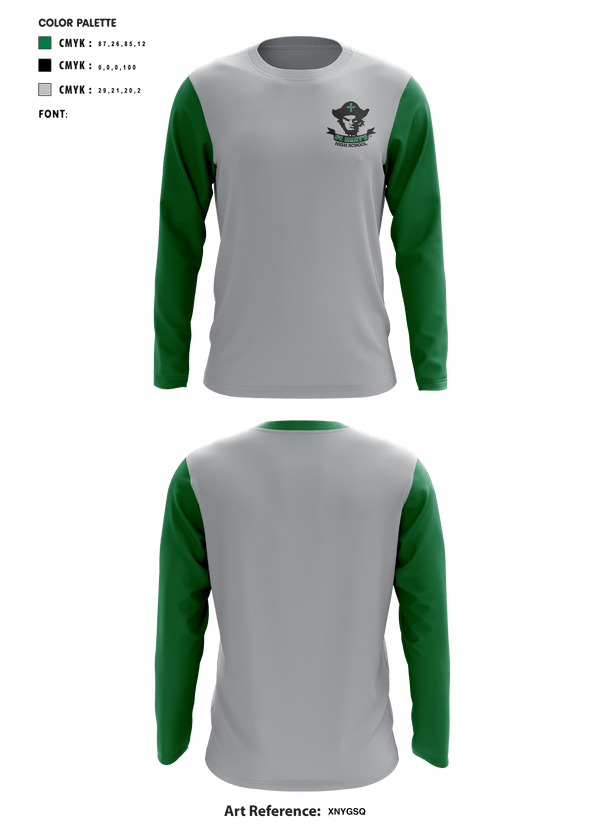 Long Sleeve Performance Shirt, Saint Mary's High School Basketball, Women's Basketball, Teamtime, Team time, sublimation, custom sports apparel, team uniforms, spirit wear, spiritwear, sports uniforms, custom shirts, team store, custom team store, fundraiser sports, apparel fundraiser