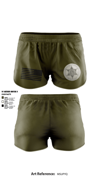 Ranger Panties, Fresno Sheriff Youth Academy, , Teamtime, Team time, sublimation, custom sports apparel, team uniforms, spirit wear, spiritwear, sports uniforms, custom shirts, team store, custom team store, fundraiser sports, apparel fundraiser