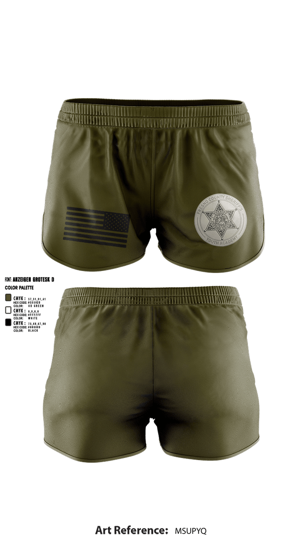 Ranger Panties, Fresno Sheriff Youth Academy, , Teamtime, Team time, sublimation, custom sports apparel, team uniforms, spirit wear, spiritwear, sports uniforms, custom shirts, team store, custom team store, fundraiser sports, apparel fundraiser
