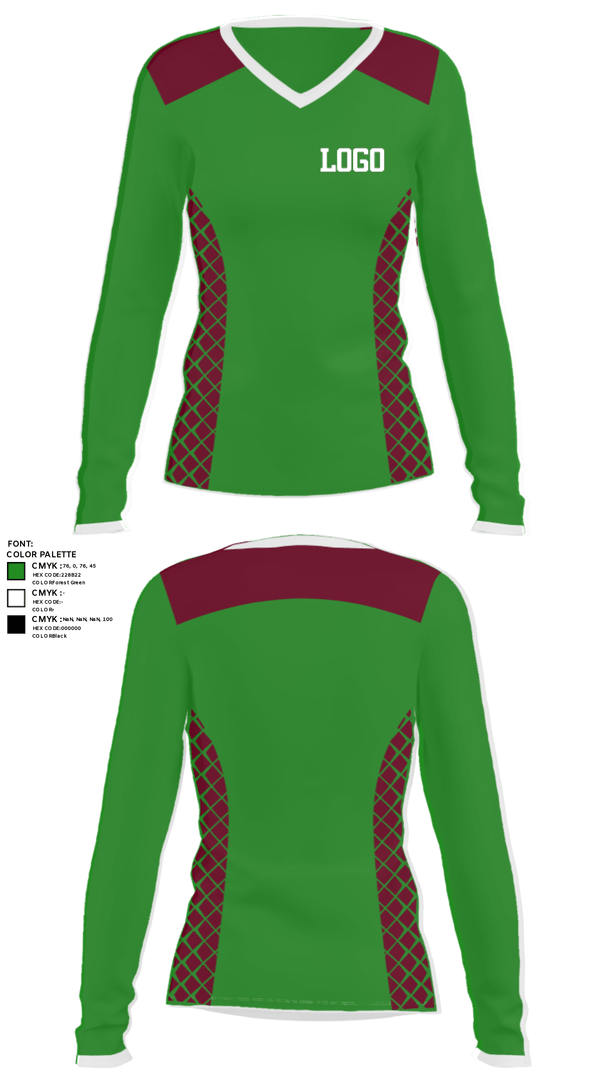 Women's Long Sleeve Vneck Shirt, Franklin High School Softball, Softball, Teamtime, Team time, sublimation, custom sports apparel, team uniforms, spirit wear, spiritwear, sports uniforms, custom shirts, team store, custom team store, fundraiser sports, apparel fundraiser