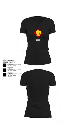 Womens Short Sleeve Vneck Shirt, GOLD, , Teamtime, Team time, sublimation, custom sports apparel, team uniforms, spirit wear, spiritwear, sports uniforms, custom shirts, team store, custom team store, fundraiser sports, apparel fundraiser