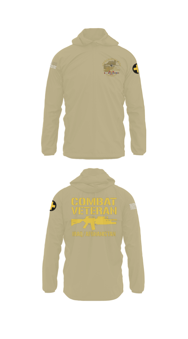 Windbreaker, 33rd Infantry, Army, Teamtime, Team time, sublimation, custom sports apparel, team uniforms, spirit wear, spiritwear, sports uniforms, custom shirts, team store, custom team store, fundraiser sports, apparel fundraiser