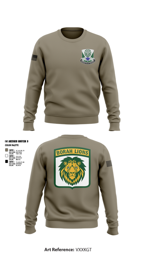 Crew Neck Sweatshirt, Borah High School JROTC, Army, Teamtime, Team time, sublimation, custom sports apparel, team uniforms, spirit wear, spiritwear, sports uniforms, custom shirts, team store, custom team store, fundraiser sports, apparel fundraiser