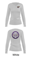 Waconia Senior High School Golf 70666759 Women's Long Sleeve V-neck Shirt - 16