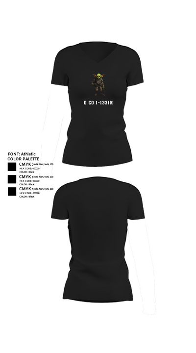 D CO 1-133IN 66859128 Women's Short Sleeve V-neck Shirt - 24