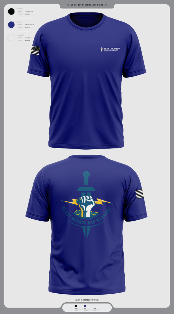 Old School Cotton Feel Shirt, Silent Wounds and Warriors Foundation, , Teamtime, Team time, sublimation, custom sports apparel, team uniforms, spirit wear, spiritwear, sports uniforms, custom shirts, team store, custom team store, fundraiser sports, apparel fundraiser