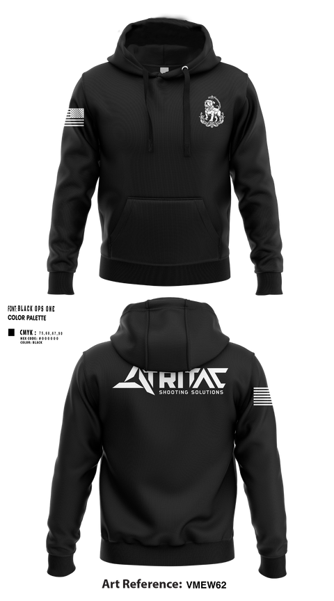 Hoodie, Tritac Shooting Solutions, , Teamtime, Team time, sublimation, custom sports apparel, team uniforms, spirit wear, spiritwear, sports uniforms, custom shirts, team store, custom team store, fundraiser sports, apparel fundraiser