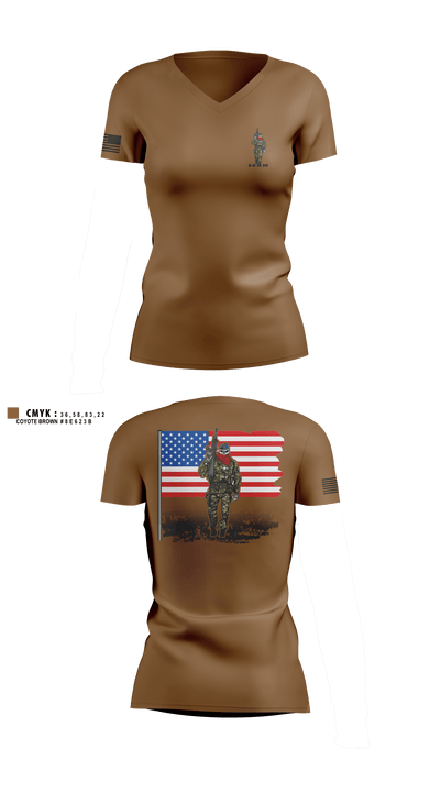 3-11 IN BN 60581960 Women's Short Sleeve V-neck Shirt - 2