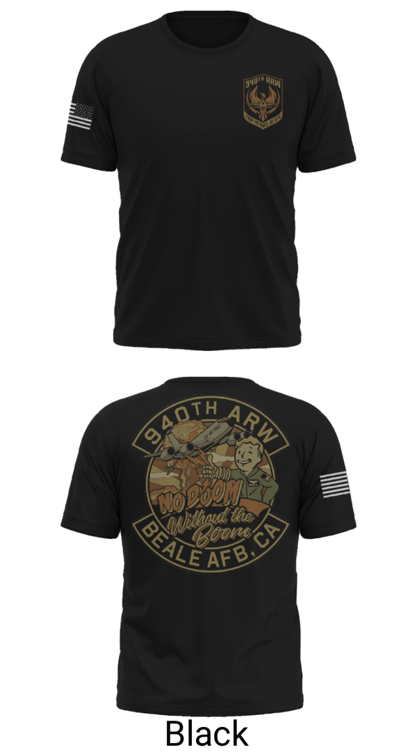 Old School Cotton Feel Shirt, 940 Air Refueling Wing, , Teamtime, Team time, sublimation, custom sports apparel, team uniforms, spirit wear, spiritwear, sports uniforms, custom shirts, team store, custom team store, fundraiser sports, apparel fundraiser