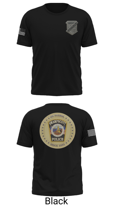Swampscott Police 55581807 Old School Cotton Feel Shirt - 29
