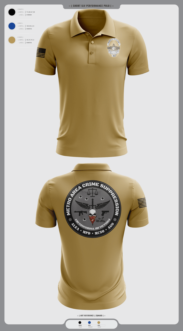 Short Sleeve Performance Polo, SPECIAL OPERATIONS UNIT, Police, Teamtime, Team time, sublimation, custom sports apparel, team uniforms, spirit wear, spiritwear, sports uniforms, custom shirts, team store, custom team store, fundraiser sports, apparel fundraiser