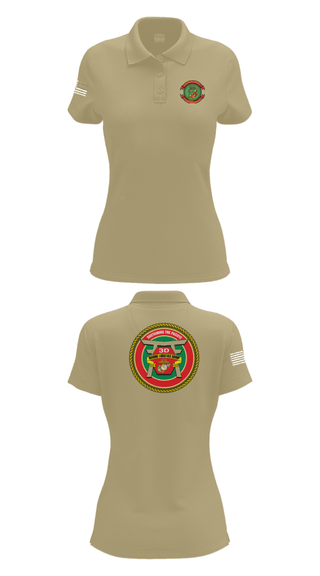 Womens Short Sleeve Performance Polo, CLR 37, Marines, Teamtime, Team time, sublimation, custom sports apparel, team uniforms, spirit wear, spiritwear, sports uniforms, custom shirts, team store, custom team store, fundraiser sports, apparel fundraiser