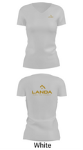 Landa Home Improvement 26427024 Women's Short Sleeve V-neck Shirt - 19