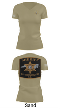 DCSO 2nd Squad 88139355 Women's Short Sleeve V-neck Shirt - 84