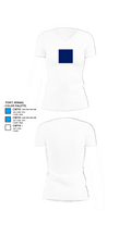 Carteret High School Soccer 10668846 Women's Short Sleeve V-neck Shirt - 18