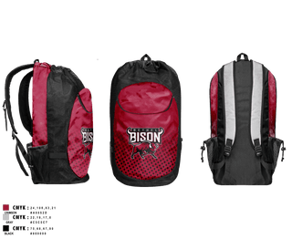 Gear Bag, Bethel high school LAX, Women's Lacrosse, Teamtime, Team time, sublimation, custom sports apparel, team uniforms, spirit wear, spiritwear, sports uniforms, custom shirts, team store, custom team store, fundraiser sports, apparel fundraiser