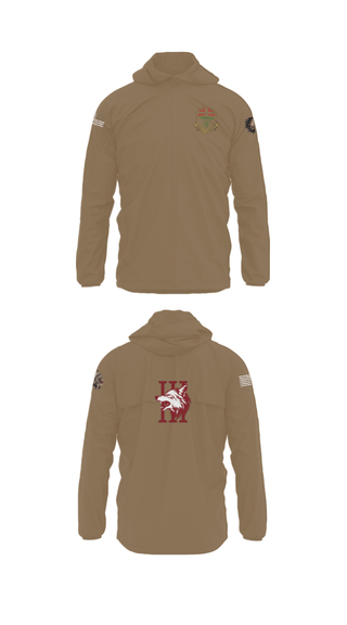 Windbreaker, Apache company, 4-6 IN, Army, Teamtime, Team time, sublimation, custom sports apparel, team uniforms, spirit wear, spiritwear, sports uniforms, custom shirts, team store, custom team store, fundraiser sports, apparel fundraiser