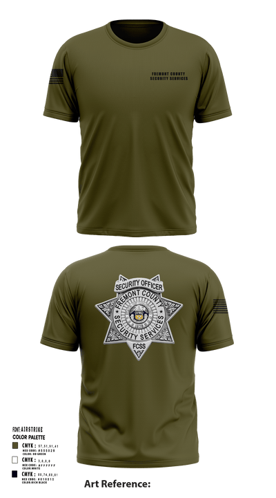 Fremont County Security Services 37987366 Short Sleeve Performance Shirt - 121