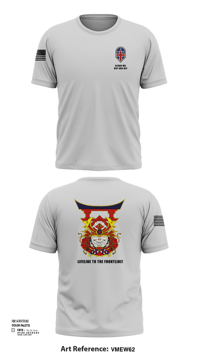 343rd Medical Hospital Augmentation Detachment 45513256 Short Sleeve Performance Shirt - 147