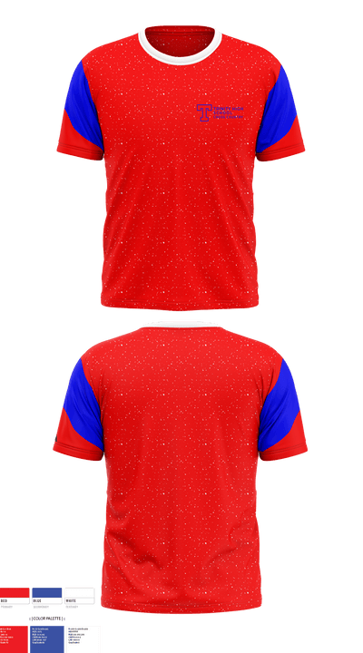 Trinity High School Cross Country 16011838 Short Sleeve Performance Shirt - 1