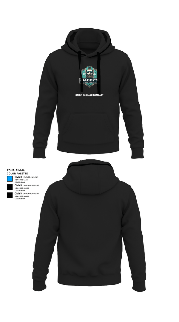 Hoodie, Daddy’s Beard Company, , Teamtime, Team time, sublimation, custom sports apparel, team uniforms, spirit wear, spiritwear, sports uniforms, custom shirts, team store, custom team store, fundraiser sports, apparel fundraiser