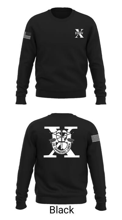 10th Special Forces HPW 55640979 Crew Neck Sweatshirt - 9