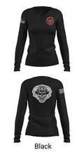 MWSS 471 71975867 Women's Long Sleeve V-neck Shirt - 19