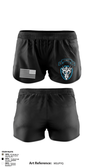 Ranger Panties, 3RD PLT95TH CBRN3rd plt, Army, Teamtime, Team time, sublimation, custom sports apparel, team uniforms, spirit wear, spiritwear, sports uniforms, custom shirts, team store, custom team store, fundraiser sports, apparel fundraiser