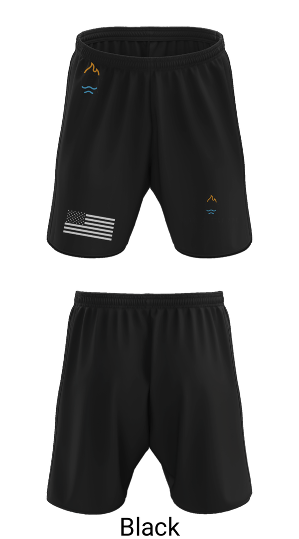 Athletic Shorts With Pockets, Home Rescue Pro, , Teamtime, Team time, sublimation, custom sports apparel, team uniforms, spirit wear, spiritwear, sports uniforms, custom shirts, team store, custom team store, fundraiser sports, apparel fundraiser