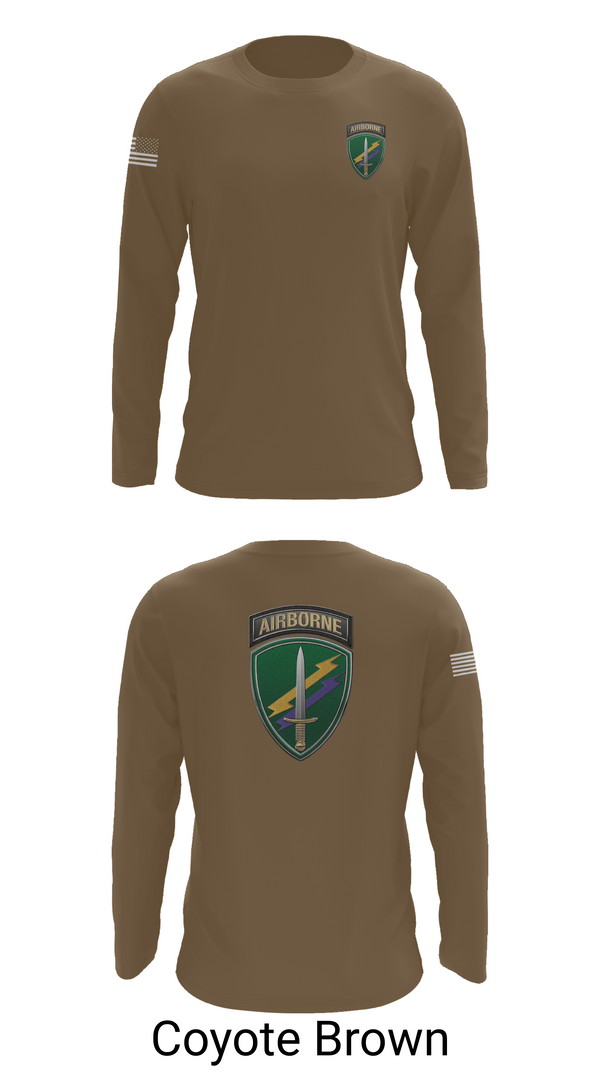 Long Sleeve Performance Shirt, 443 CA B Co, , Teamtime, Team time, sublimation, custom sports apparel, team uniforms, spirit wear, spiritwear, sports uniforms, custom shirts, team store, custom team store, fundraiser sports, apparel fundraiser