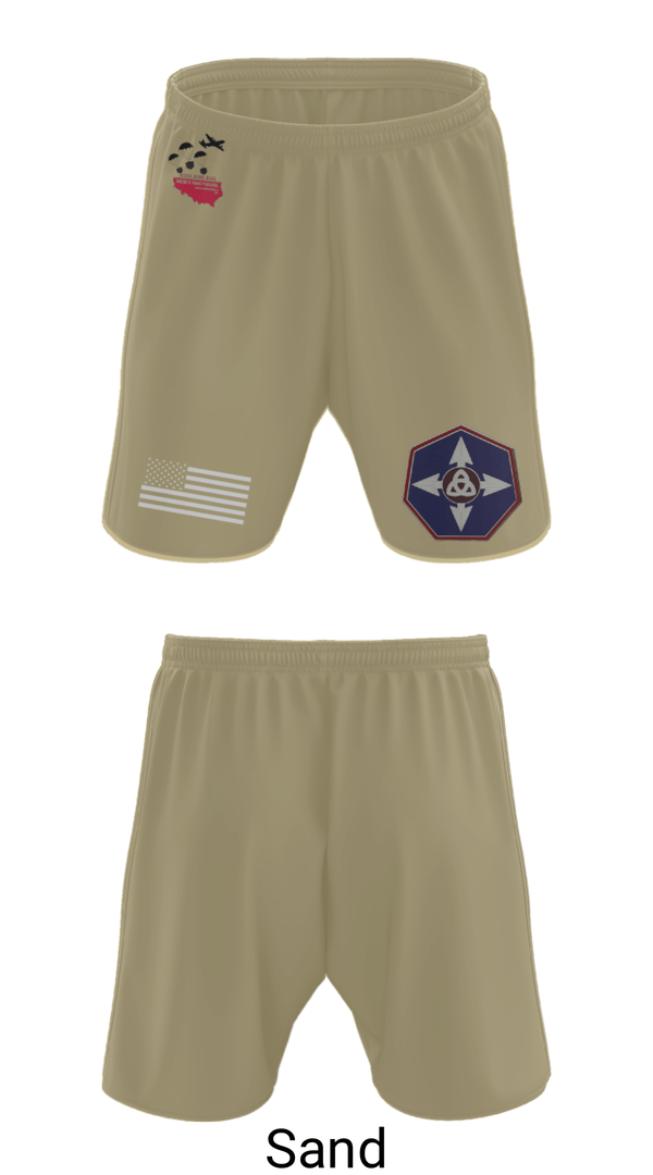 Athletic Shorts With Pockets, 909th HR Company, Army, Teamtime, Team time, sublimation, custom sports apparel, team uniforms, spirit wear, spiritwear, sports uniforms, custom shirts, team store, custom team store, fundraiser sports, apparel fundraiser