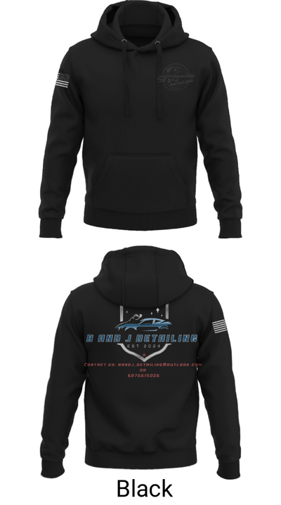 B and J Detailing 43609059 Hoodie - 25