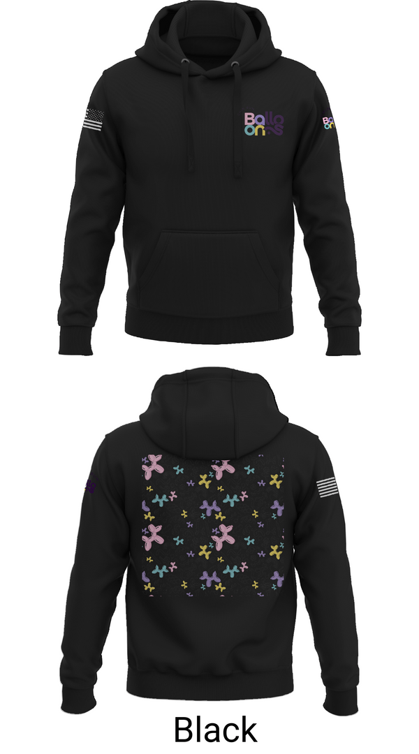 Hoodie, Chin Bum Balloons, , Teamtime, Team time, sublimation, custom sports apparel, team uniforms, spirit wear, spiritwear, sports uniforms, custom shirts, team store, custom team store, fundraiser sports, apparel fundraiser
