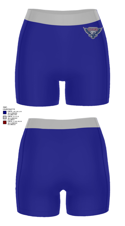 Freedom High School Softball 60303770 Women's Compression Shorts - 26
