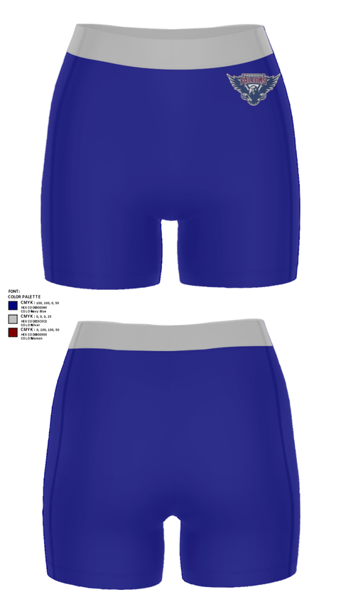 Women's Compression Shorts, Freedom High School Softball, Softball, Teamtime, Team time, sublimation, custom sports apparel, team uniforms, spirit wear, spiritwear, sports uniforms, custom shirts, team store, custom team store, fundraiser sports, apparel fundraiser