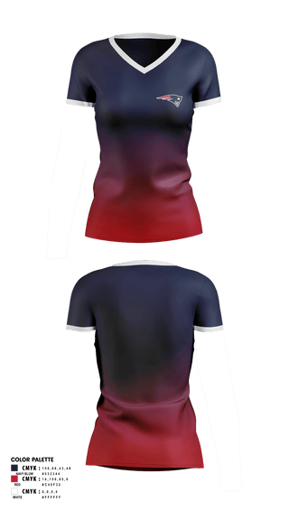 Womens Short Sleeve Vneck Shirt, Nat, , Teamtime, Team time, sublimation, custom sports apparel, team uniforms, spirit wear, spiritwear, sports uniforms, custom shirts, team store, custom team store, fundraiser sports, apparel fundraiser