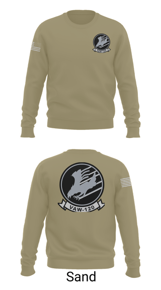 Crew Neck Sweatshirt, VAW-120, , Teamtime, Team time, sublimation, custom sports apparel, team uniforms, spirit wear, spiritwear, sports uniforms, custom shirts, team store, custom team store, fundraiser sports, apparel fundraiser