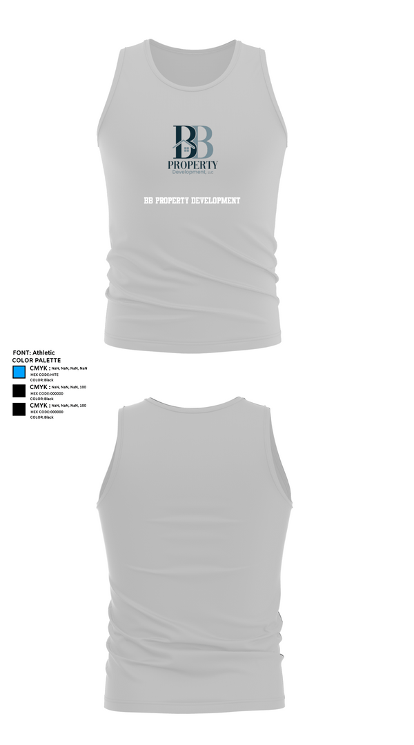Tank Top, BB PROPERTY DEVELOPMENT, , Teamtime, Team time, sublimation, custom sports apparel, team uniforms, spirit wear, spiritwear, sports uniforms, custom shirts, team store, custom team store, fundraiser sports, apparel fundraiser