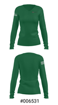 Southwestern High School 45571017 Women's Long Sleeve V-neck Shirt - 20