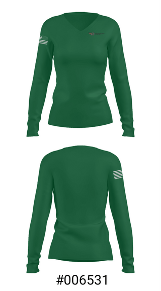 Women's Long Sleeve Vneck Shirt, Southwestern High School, Spirit Store, Teamtime, Team time, sublimation, custom sports apparel, team uniforms, spirit wear, spiritwear, sports uniforms, custom shirts, team store, custom team store, fundraiser sports, apparel fundraiser